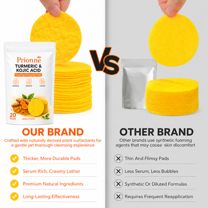 🔥Last Day 68% OFF-Prionne Turmeric Kojic Glow Pads