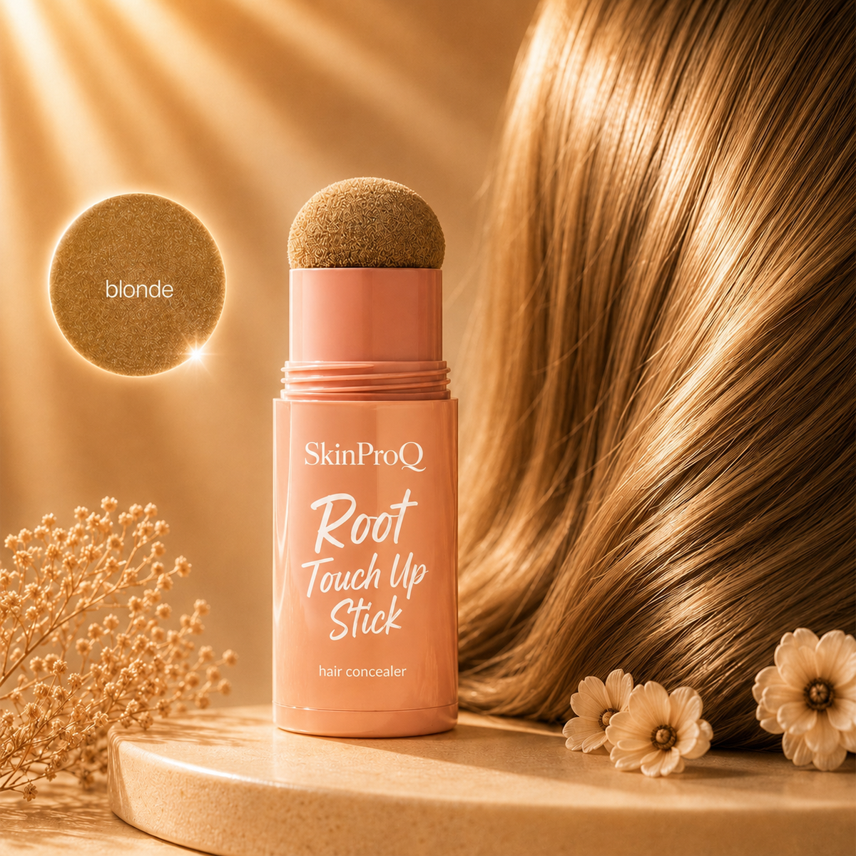 🌱Root Touch-Up Stick – Instant Gray & Scalp Coverage🌱