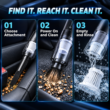 ⏳ LAST DAY: Save 60% 🔥 4-in-1 Cordless Vacuum — Vacuum, Blow, Inflate & Extract
