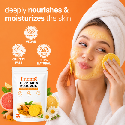 🔥Last Day 68% OFF-Prionne Turmeric Kojic Glow Pads