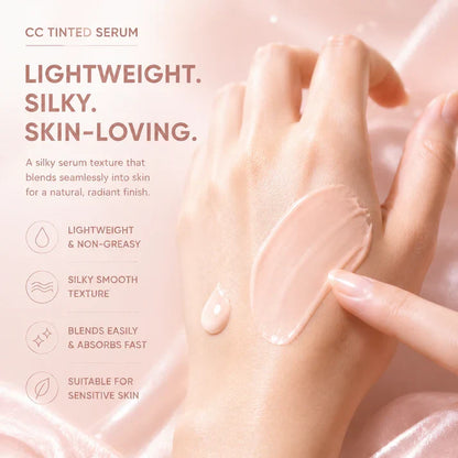 Covers redness — without the cakey foundation look.