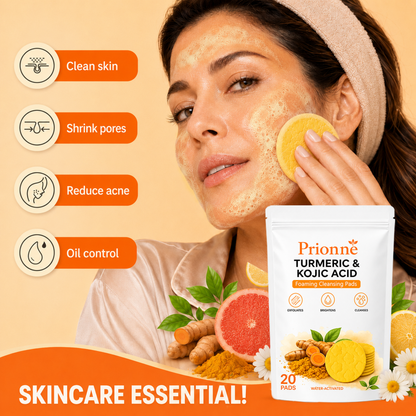 🔥Last Day 68% OFF-Prionne Turmeric Kojic Glow Pads
