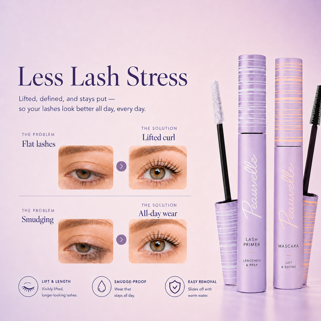 Smudge-Proof Tubing Mascara & Lash Primer Duo