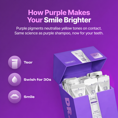 Purple Mouthwash Purple colour correction