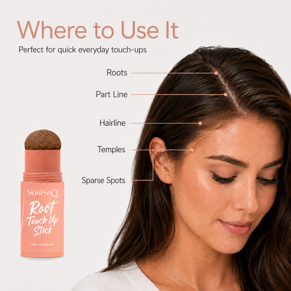 🌱Root Touch-Up Stick – Instant Gray & Scalp Coverage🌱