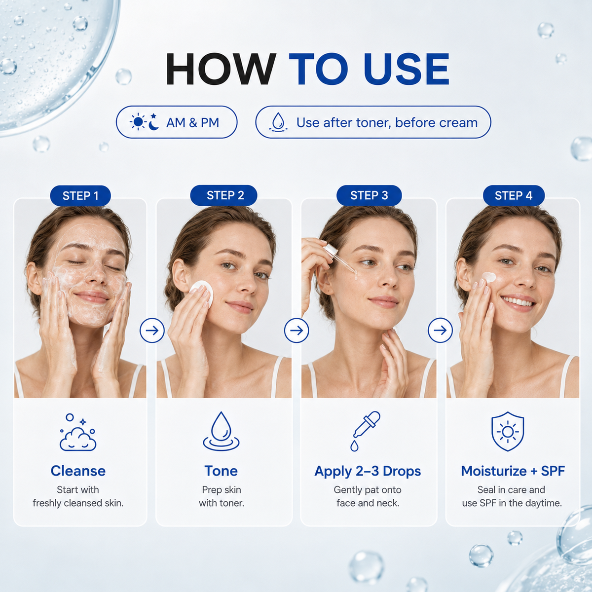 Aurawhispers✨Last day of promotion💧 Brightening Serum-Helps improve dull skin texture and leaves appearance brighter.