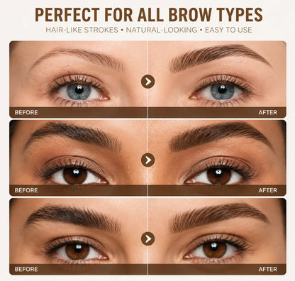 Buy 1 Get 1 Free🔥Waterproof Hair-Like Brow Pen – Smudge-Proof, Long-Lasting Natural Eyebrow Pencil