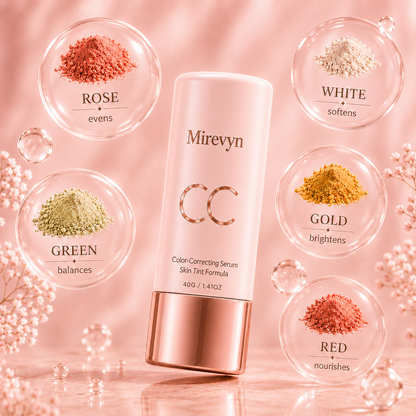 Covers redness — without the cakey foundation look.