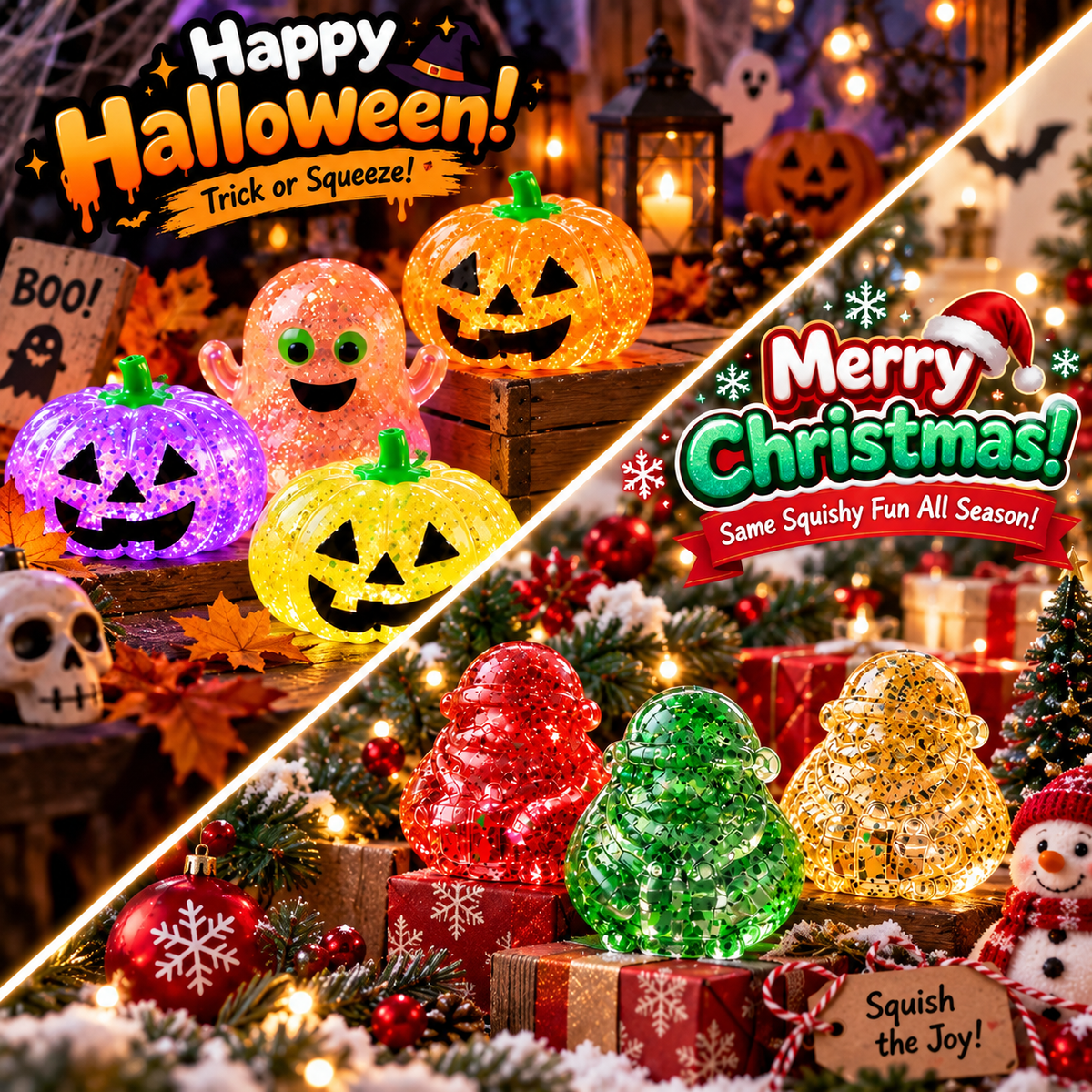 🔥🔥🔥🎃Halloween Christmas Squeeze Toy