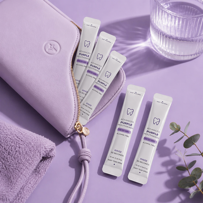 Purple Mouthwash Purple colour correction
