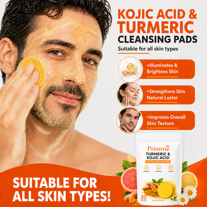🔥Last Day 68% OFF-Prionne Turmeric Kojic Glow Pads