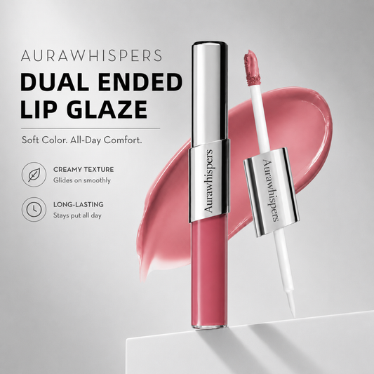 Dual-Tone Dual-Ended Liquid Lipstick, Matte & Gloss Two-Tip Lip Color