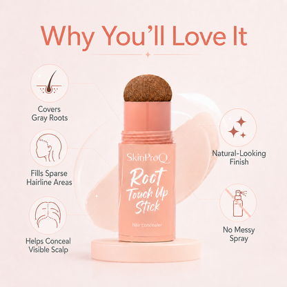 🌱Root Touch-Up Stick – Instant Gray & Scalp Coverage🌱