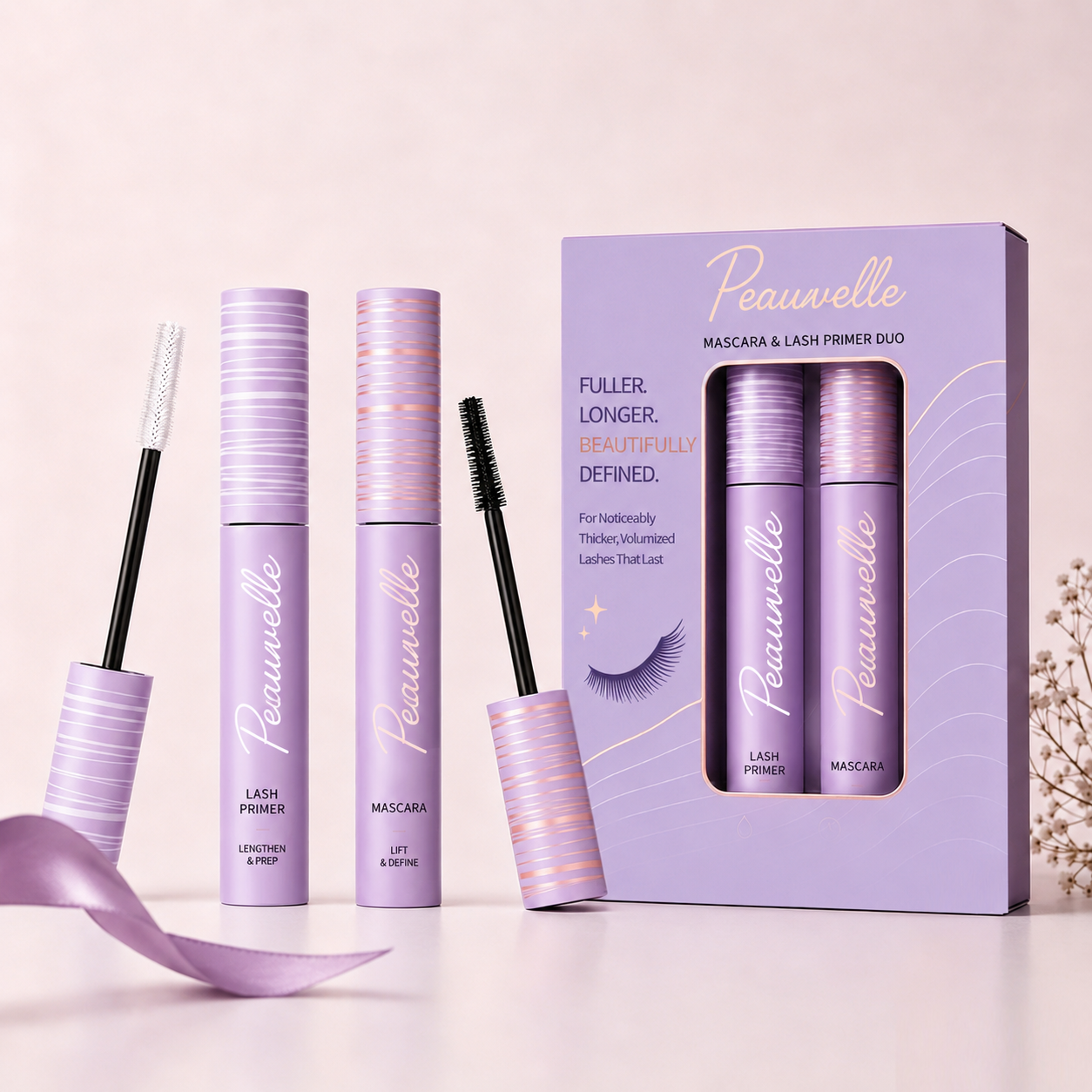 Smudge-Proof Tubing Mascara & Lash Primer Duo