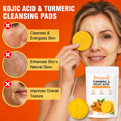 🔥Last Day 68% OFF-Prionne Turmeric Kojic Glow Pads