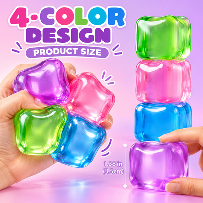 🔥🔥🔥 Stress Relief Jelly Squishy Cubes