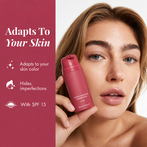 🥳💞50K+ SOLD! 💥Last Day 57% OFF 🔥Color Changing Foundation