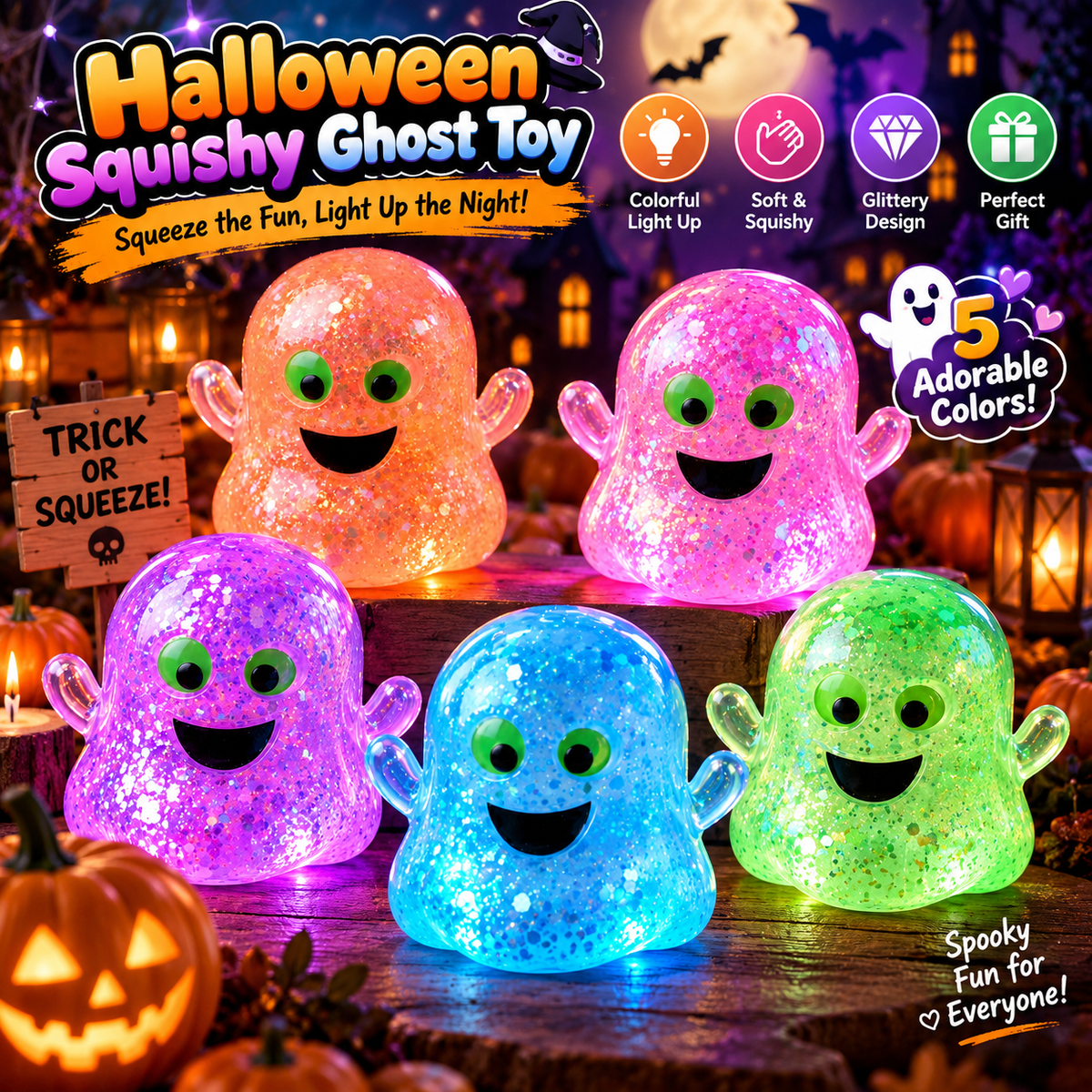 🔥🔥🔥🎃Halloween Christmas Squeeze Toy