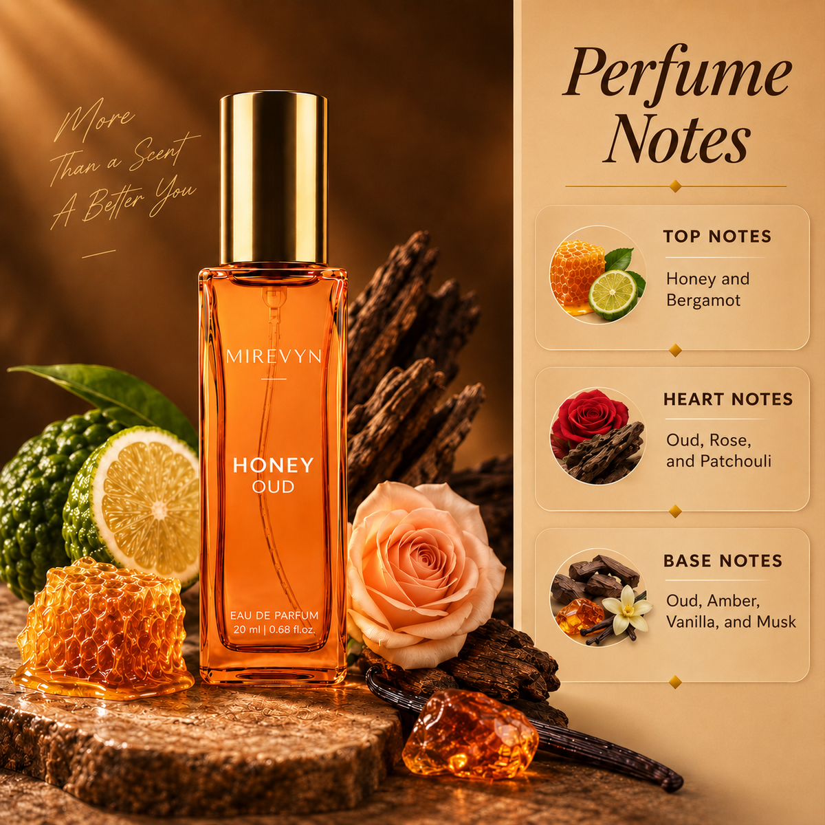 🔥🔥🔥 ⏰LIMITED TIME: UP TO 50% OFF⏰Final Day Discount  Honey Oud Inspired Fragrance for Women