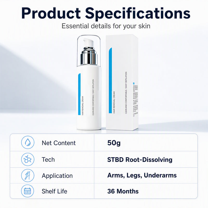 🎉60% Off! ✨Fresh & Cool Hair Removal Cream for Sensitive Skin
